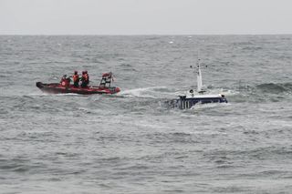 Akcja ratunkowa na Bałtyku na wysokości Ustronia Morskiego