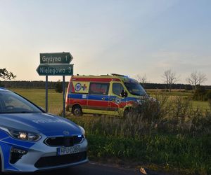 Trzy osoby poszkodowane w wypadku niedaleko Kościana. Policja wyjaśnia kto zawinił