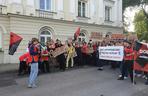 Protest studentów na Uniwersytecie Warszawskim