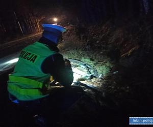 Ojciec nie żyje, 15-letni syn został ranny. W rowerzystów wjechał samochód