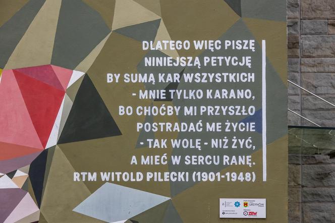 Murale ze sławnymi Polakami przy stacjach metra w Warszawie