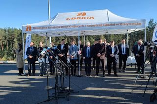 Obwodnica Łomży została oficjalnie otwarta. Kierowcy mogą korzystać z jednej nitki trasy
