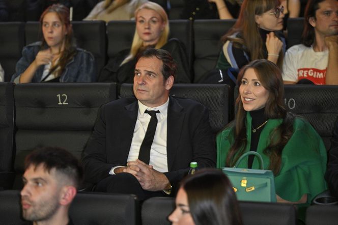 Premiera "LARP. Miłość, trolle i inne questy": Pawł Deląg z partnerką