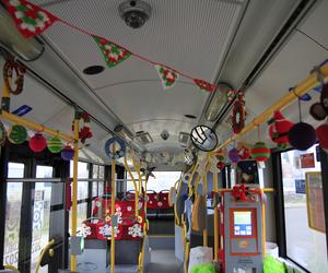 Mikołajkowy trolejbus wyjechał na ulice Lublina
