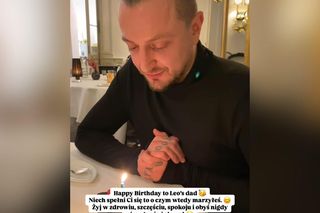 Sandra Kubicka złożyła Baronowi urodzinowe życzenia