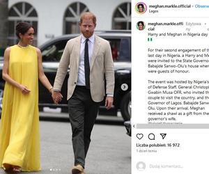 Wszystkie stylizacje Meghan Markle z podróży do Nigerii