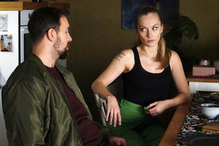 Barwy szczęścia odc. 2801. Renata (Anna Mrozowska), Marcin Kodur (Oskar Stoczyński)