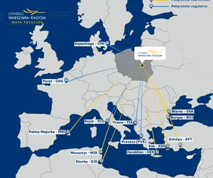 Nowe kierunki lotów z Radomia