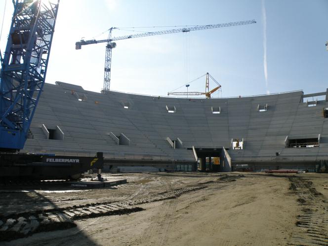 Stadion we Wrocławiu (październik 2010 r.)