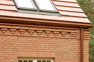 rynny na dachu bez okapu