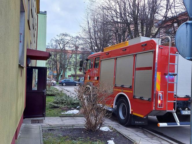 Interwencja służb na Słonecznej w Starachowicach