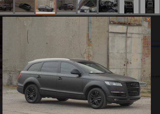 Doda / Audi Q7 3.0 V6 TDI na sprzedaż