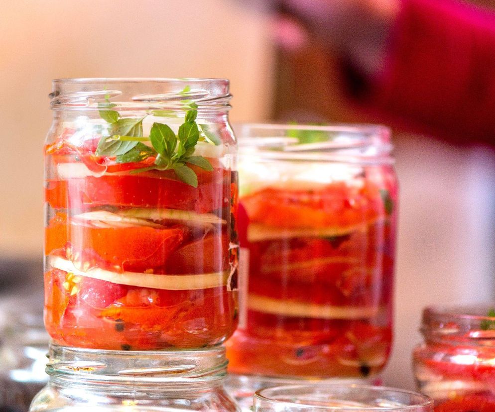 aromatyczne pomidory na zimę