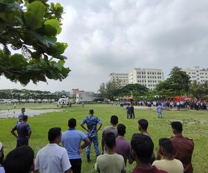 Wojskowy samolot rozbił się na terenie szkoły w Bangladeszu