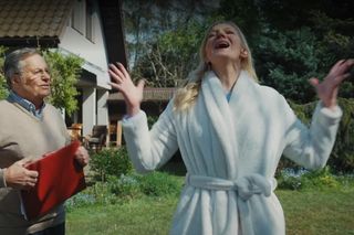 M jak miłość odc. 1813. Jagoda (Katarzyna Kołeczek), Józef Modry (Stefan Friedmann)