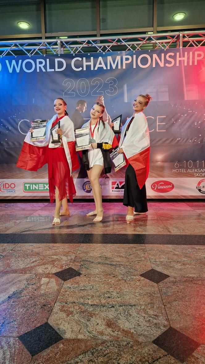 11 medali na Mistrzostwach Świata International Dance Organization w Macedonii dla tancerek rybnickiego studia Dance4Kids