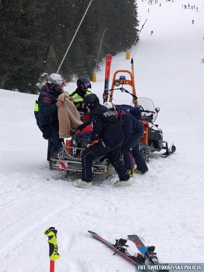 Policjanci z Kielc ciężko pracują… na nartach w Alpach!