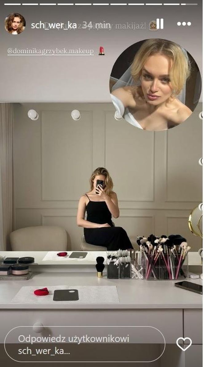 Panna młoda, żona Schreibera