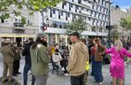 Wielki protest pod urzędem miasta w Łodzi. Broń lasów Lublinka