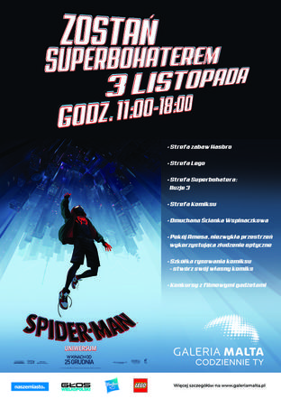 Superbohaterowie w Galerii Malta