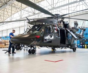Pierwszy śmigłowiec AW149 w PZL Świdnik nabiera docelowych kształtów