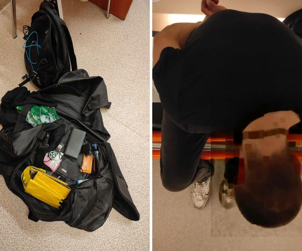Złodziej na rowerze wyrwał plecak kobiecie! Ludzie ruszyli w pogoń, recydywista w areszcie