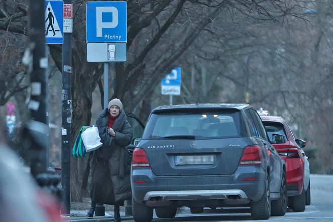 Agata Kulesza. Zablokowała skrzyzowanie dla godziny przyjemności