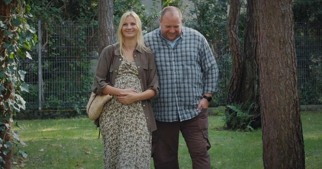 M jak miłość odc. 1843. Tadeusz (Bartłomiej Nowosielski), Jagoda (Katarzyna Kołeczek) 