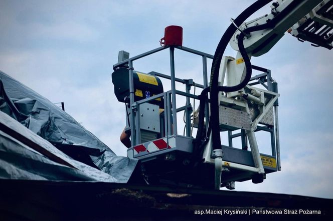 Strażacy interweniowali ponad 2000 razy w związku z pogodą. Najwięcej zgłoszeń z Małopolski