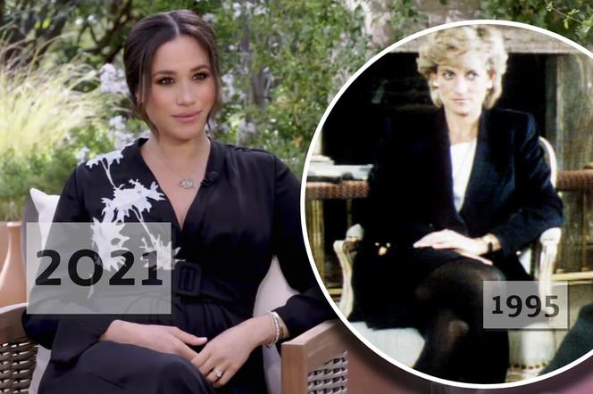 Meghan Markle i księżna Diana