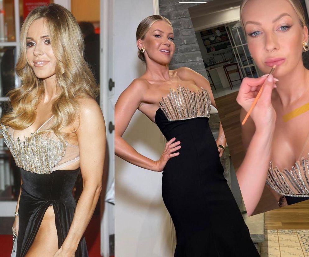 Doda i Edyta Pazura w tej samej sukience