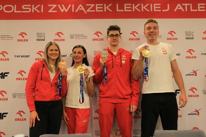 Medaliści lekkoatletycznych HME wrócili do kraju