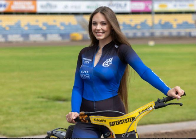 Kandydatki z GKM-u Grudziądz w konkursie Miss Startu PGE Ekstraligi - Wiktoria Winkler