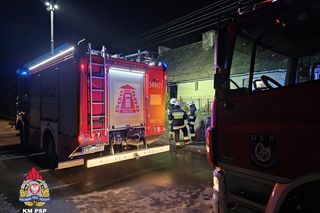 Tragiczny finał pożaru w Głuchowie pod Toruniem. Kobieta nie żyje