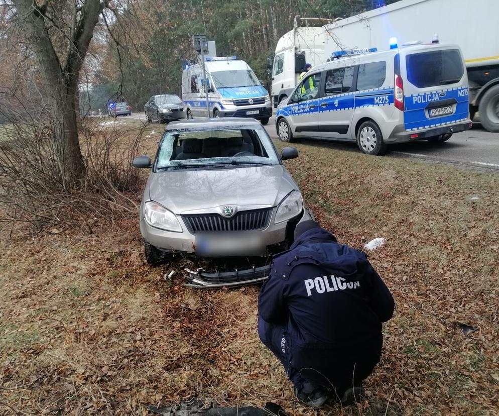 W BMW wszyscy pijani. Próbowali uciekać. Jeden z nich był poszukiwany listem gończym