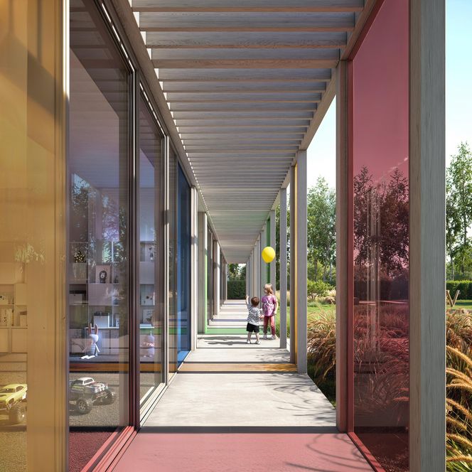 Przedszkole w Nowej Woli. 77 Studio