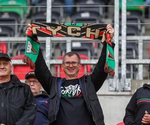 Kibice na meczu GKS Tychy - Lechia Gdańsk