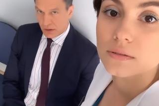 Na dobre i na złe po wakacjach 2023. Blanka (Pola Gonciarz), Andrzej Falkowicz (Michał Żebrowski)