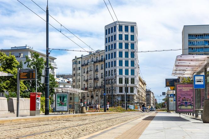 Dawny „szkieletor” przy placu Politechniki 4 w Warszawie