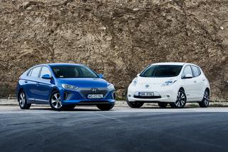 TEST pod napięciem: Hyundai IONIQ Electric Platinium vs. Nissan Leaf Tekna