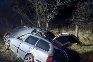 BMW zmiażdżyło wnętrze skody. Ten widok mrozi krew w żyłach