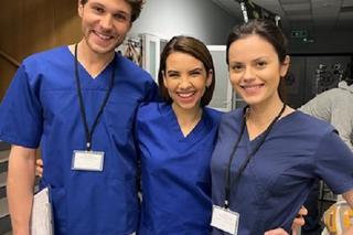 M jak miłość po wakacjach. Aneta (Ilona Janyst), Arek Karnowski (Mikołaj Bartosiewicz), Kasia (Paulina Lasota)