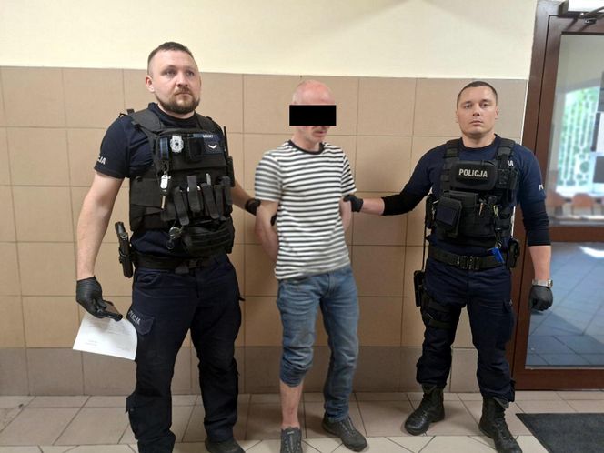 Utknął w rurze i wołał o pomoc. 44-letni Gruzin aresztowany! Wszystko się wyjaśniło