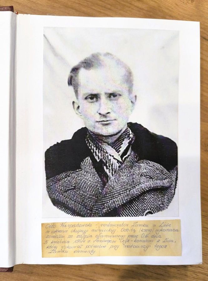 Otto Warpechowski ocalił wieżę Zamku w Liwie przed rozbiórką