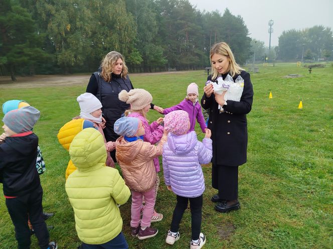 Dębowy Elektryczny Las został zasadzony nad Siedleckim zalewem w ramach programu Polska Stolica Recyklingu