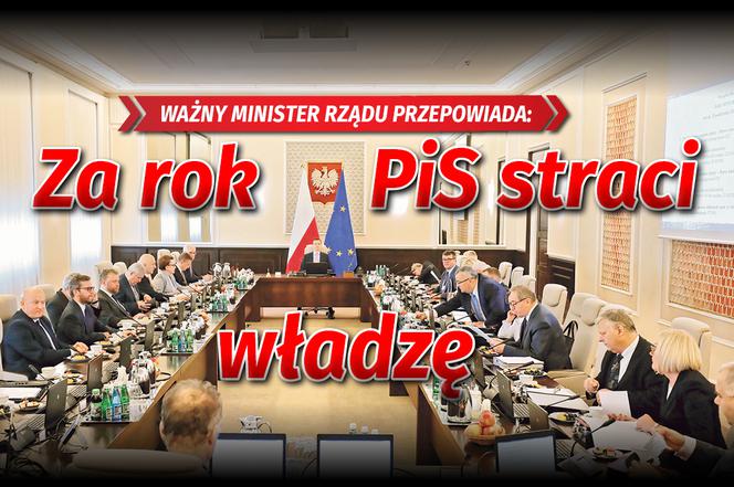Ważny minister rządu przepowiada: Za rok PiS straci władzę