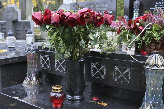 Grób rodziców Jarosława  Kaczyńskiego