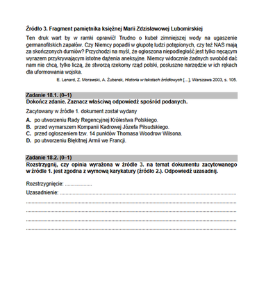 Matura 2021 historia rozszerzona  