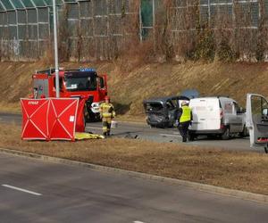 Śmiertelny wypadek w Częstochowie. Jedna osoba nie żyje, trzy są ranne w zdarzeniu na Korytarzu Północnym