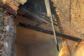 Akcja ratownicza w zawalonej kamienicy w Cieszynie